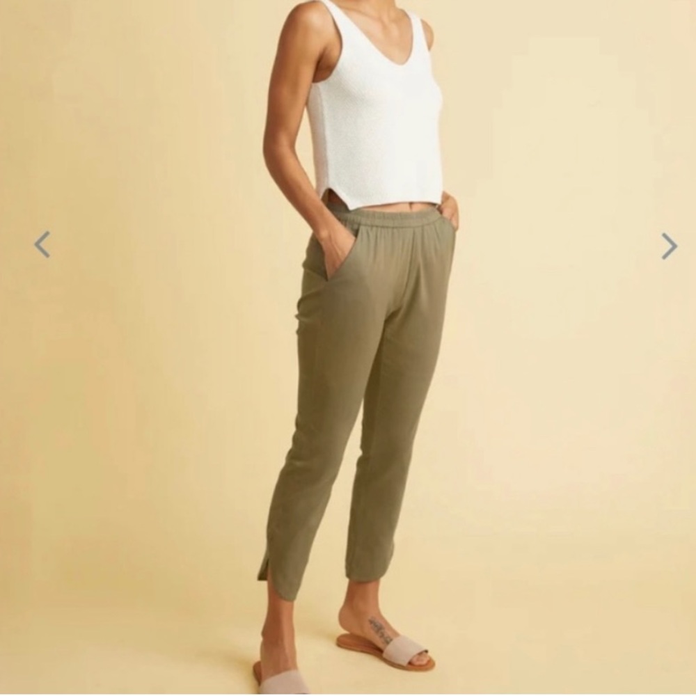 Marine Layer Allison Olive Green Pants